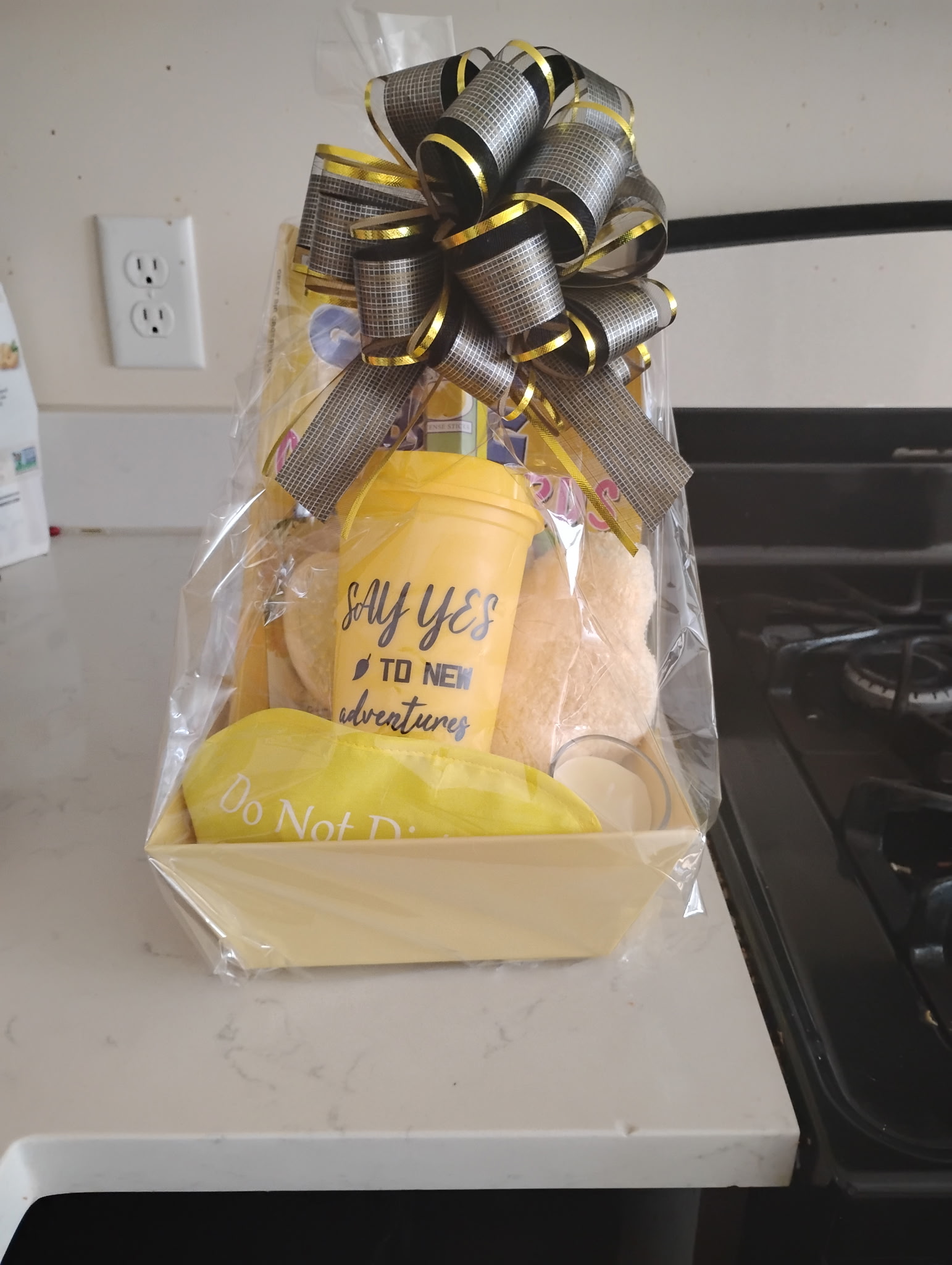 Sunshine self-care basket